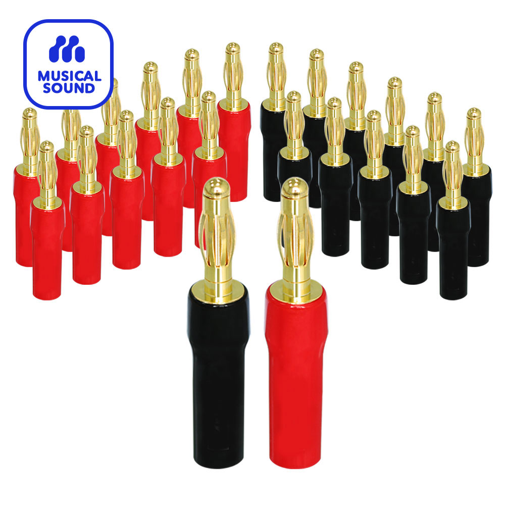 Audio Home Cinema - Banana Plugs Audio Jack Connector 12
