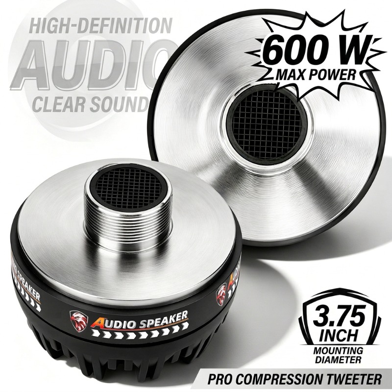 Audio Home Cinema - 2 Pcs 3.75 Inch Titanium Tweeter