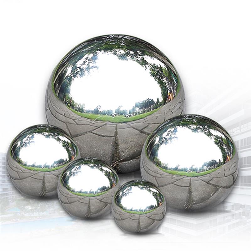 Home Cinema Wall - 1pc 9MM-120MM Reflective Garden Sphere Stainless