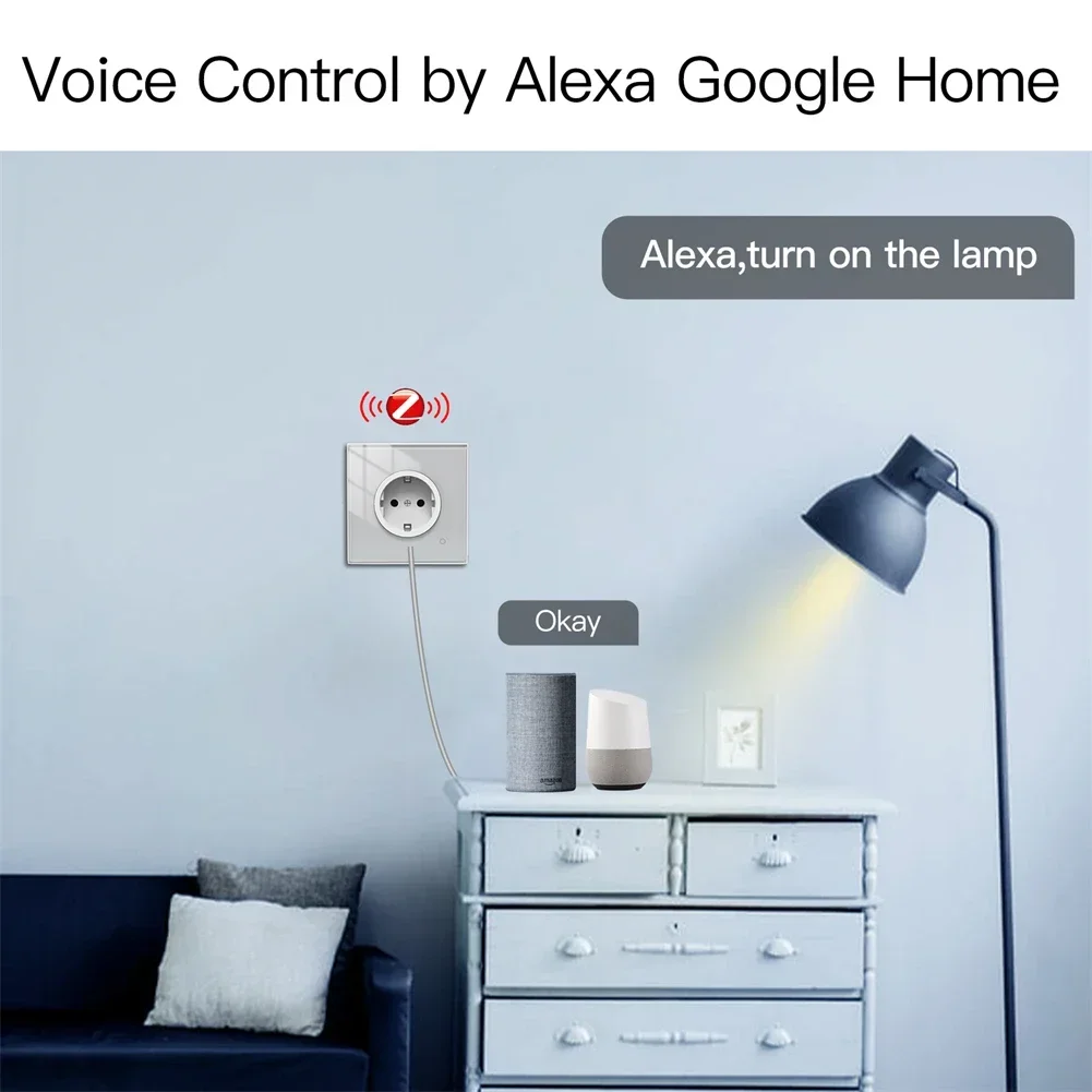 Moes ZigBee Wall Socket WIFI S - Home Cinema Alexa 评论和价格