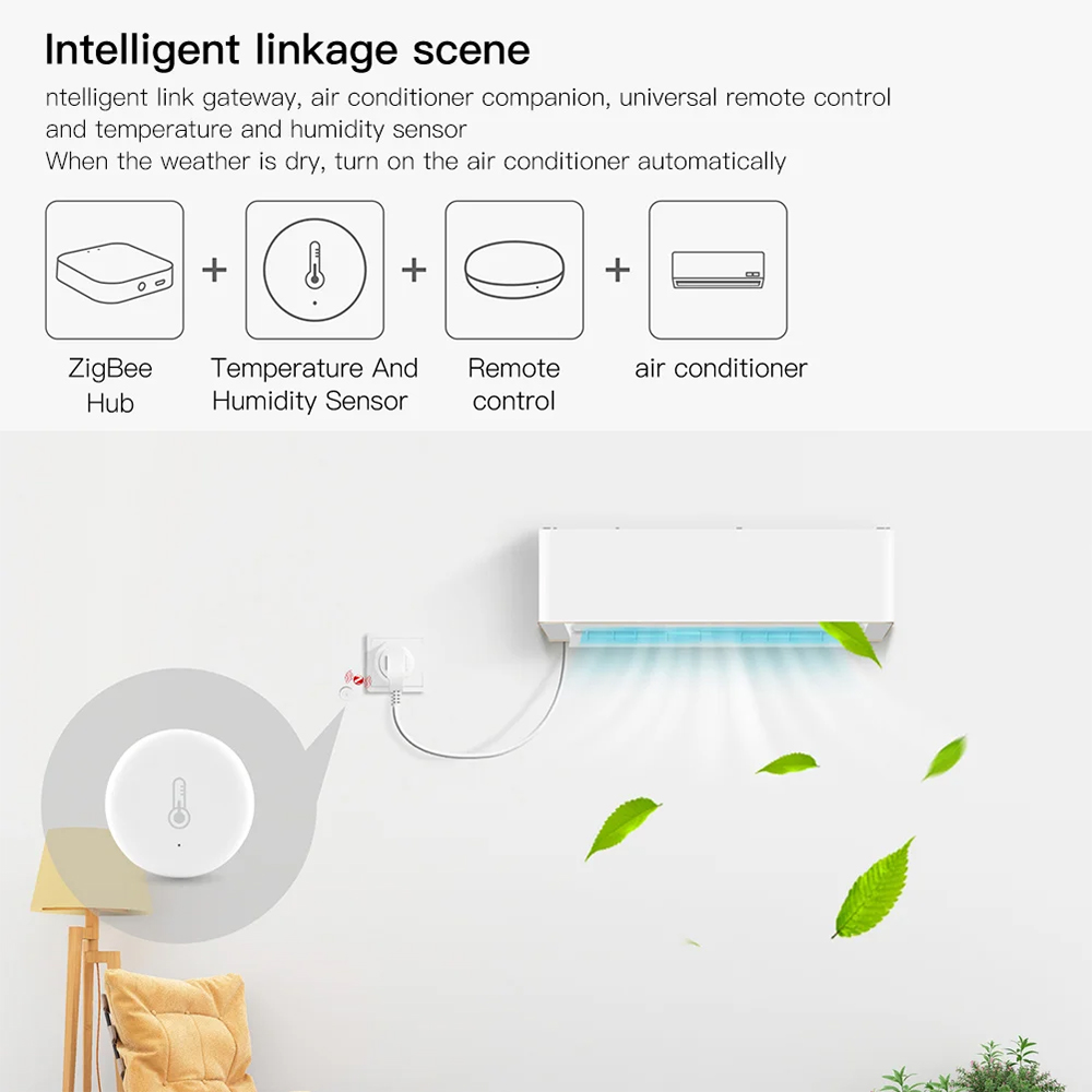 Tuya Smart Zigbee Temperature  - Home Cinema Alexa 评论和价格