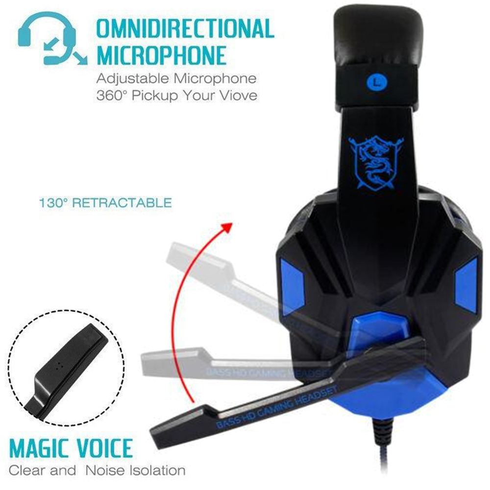 Wired Gaming Headphones for PS - Home Cinema Pc 评论和价格