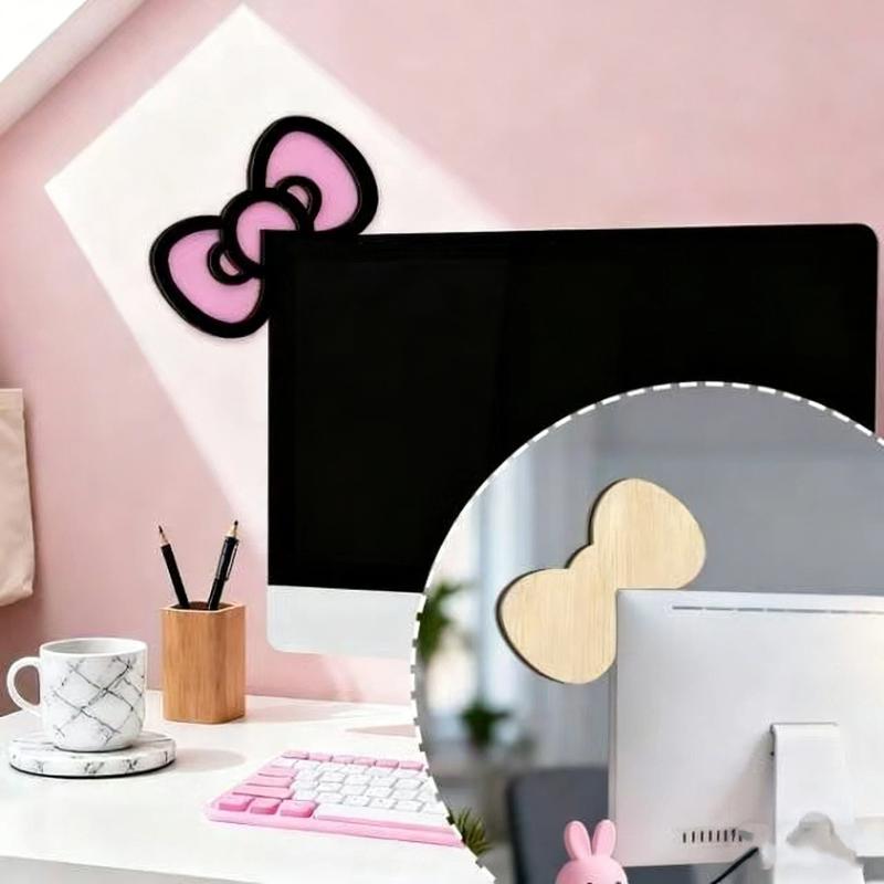 New 1/2Pcs Wooden Bowknot PC A - Home Cinema Pc 评论和价格