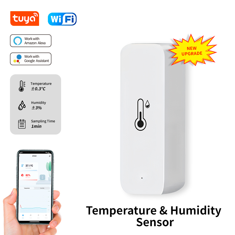 Tuya WiFi Temperature and Humi - Home Cinema Alexa 评论和价格