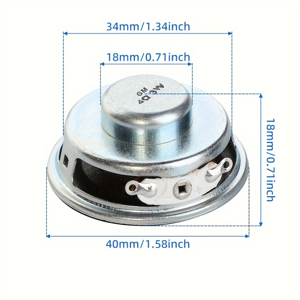 AUIN 2Pcs Mini 1.5 Inch Full F - Audio Home Cinema 评论和价格