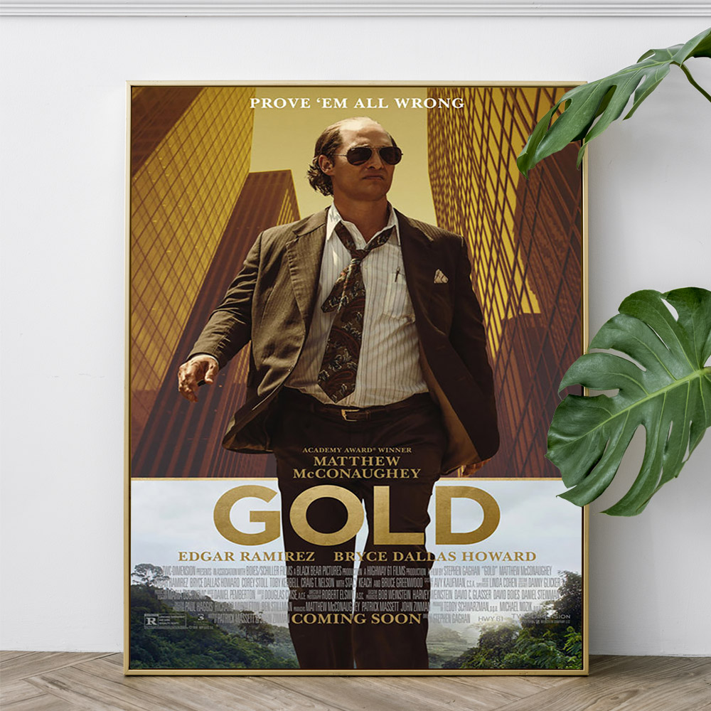 Gold Survival Thriller Film Po - Home Cinema Films 评论和价格