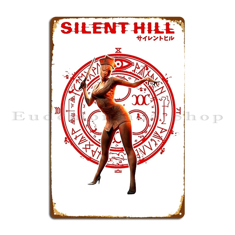 Silent Hill Nurse Metal Sign P - Vintage Home Cinema 评论和价格