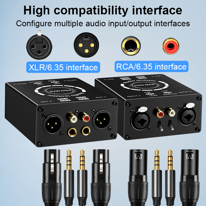 3Pin XLR/RCA/TS/TRS Ground Loo - Audio Home Cinema 评论和价格