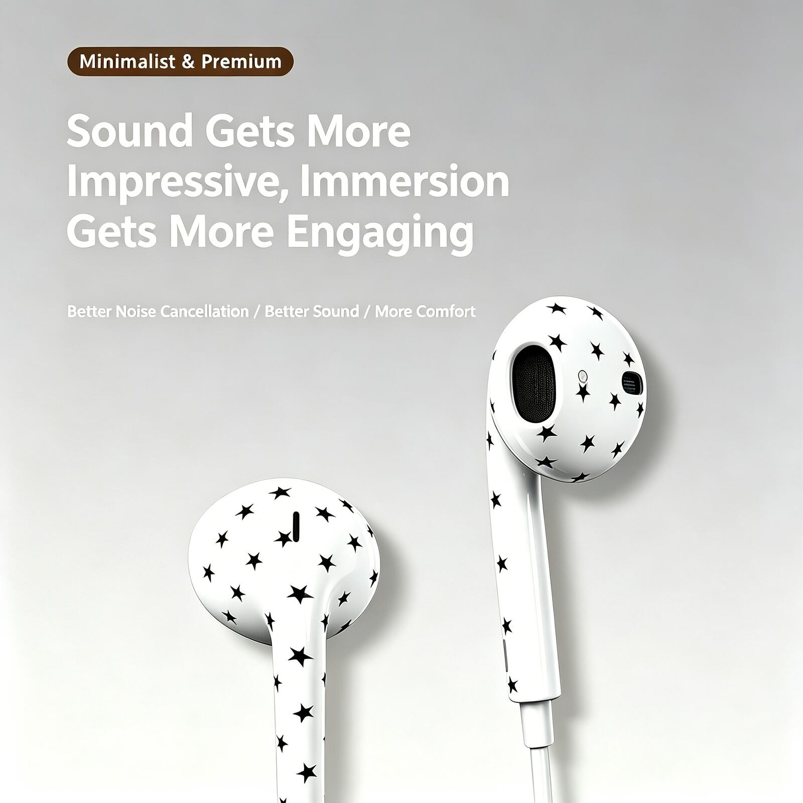 Fashion Type-C Wired Earphones - Home Cinema Pc 评论和价格