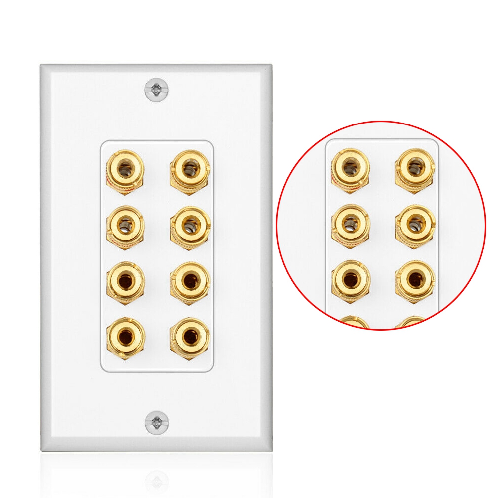 A68Z 8 Posts Speaker Wall Plat - Audio Home Cinema 评论和价格