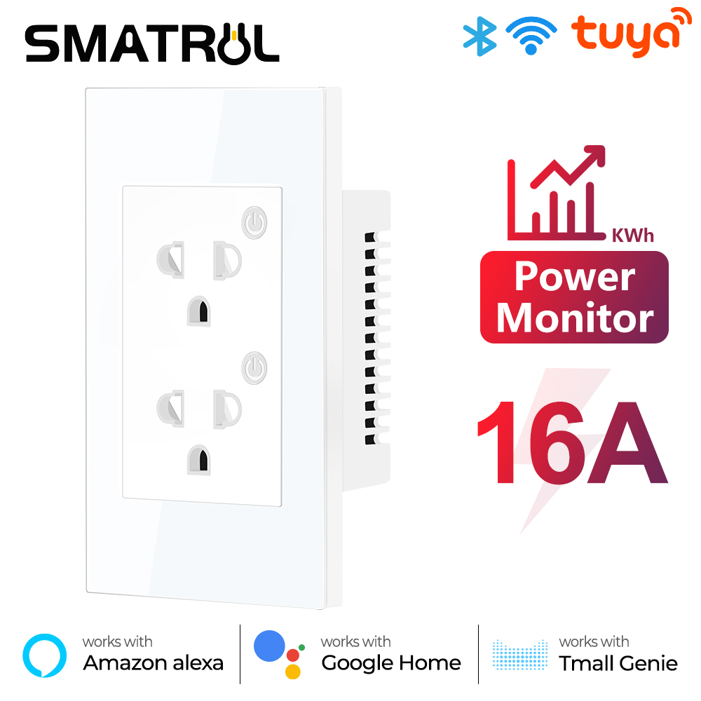 16A Tuya WiFi Bluetooth US EU  - Home Cinema Alexa 评论和价格