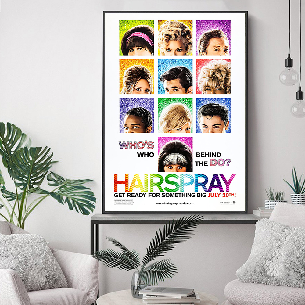 Hairspray Comedy Film Art Prin - Home Cinema Films 评论和价格