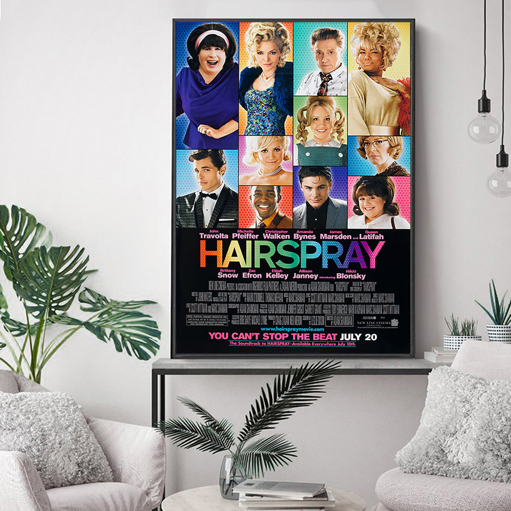 Hairspray Comedy Film Art Prin - Home Cinema Films 评论和价格