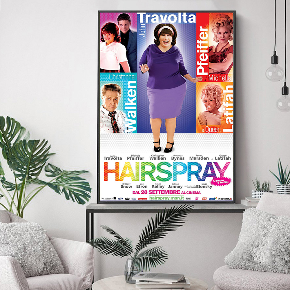 Hairspray Comedy Film Art Prin - Home Cinema Films 评论和价格