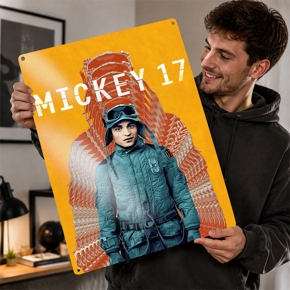 Mickey 17 Movie Metal Poster C - Home Cinema Films 评论和价格