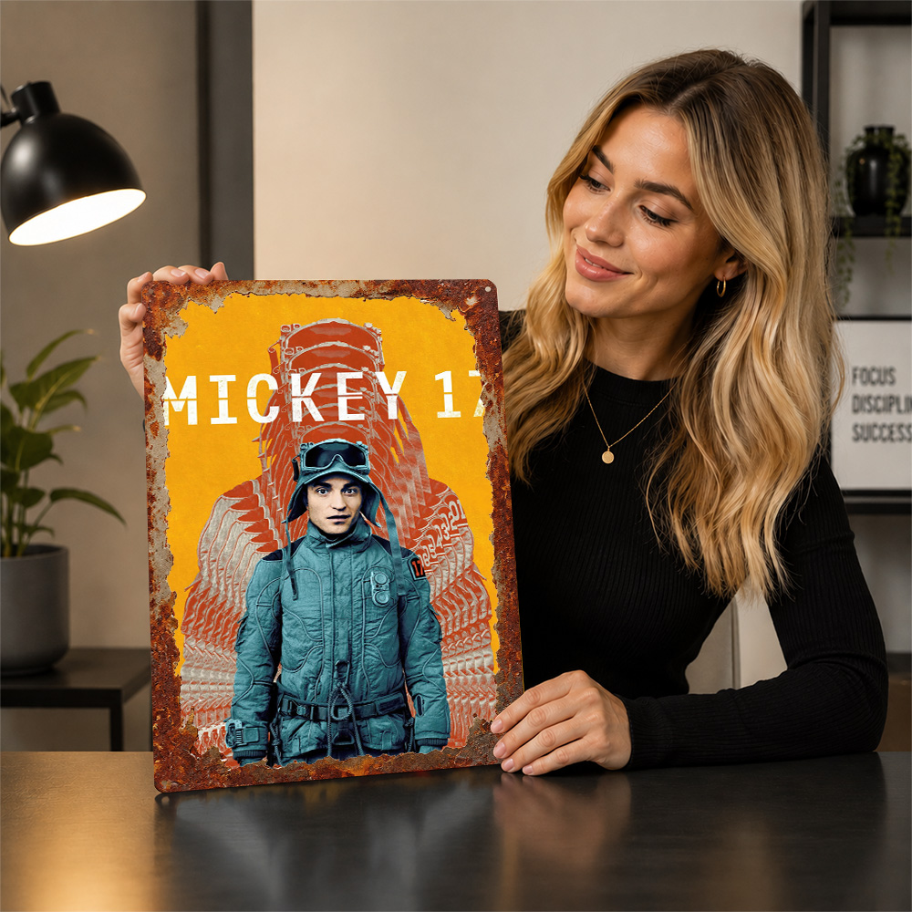 Mickey 17 Movie Metal Poster C - Home Cinema Films 评论和价格