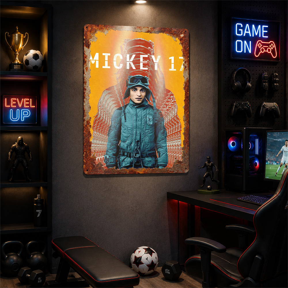Mickey 17 Movie Metal Poster C - Home Cinema Films 评论和价格