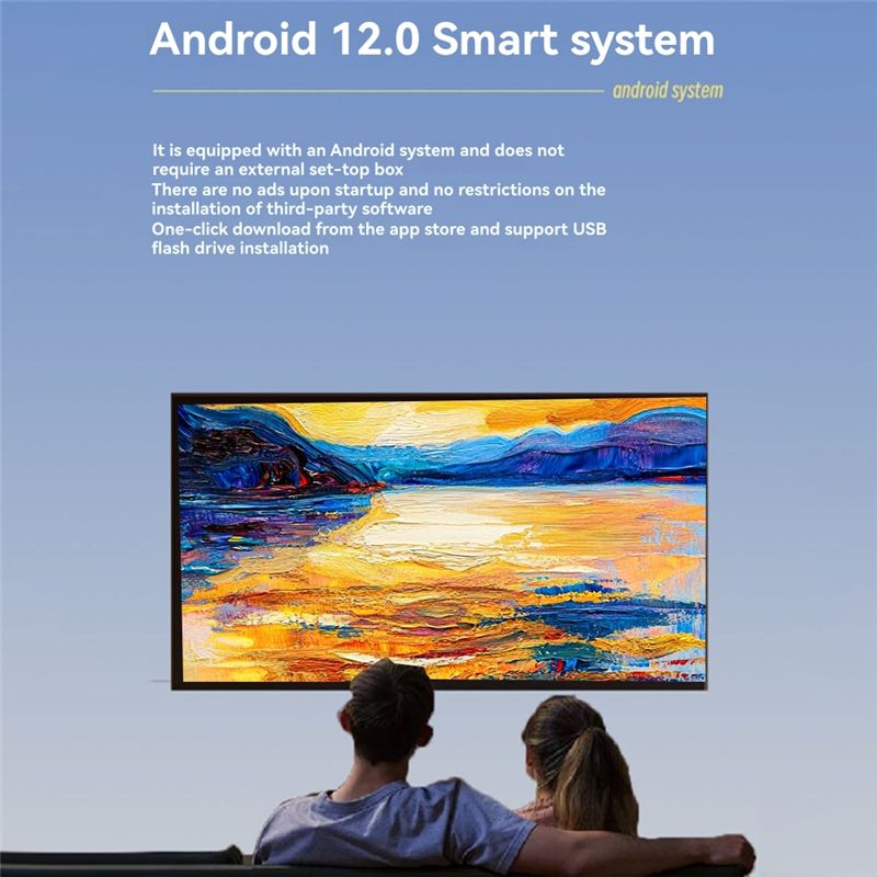 1080P For Android 12 Wifi 6 12 - Home Cinema Quad 评论和价格
