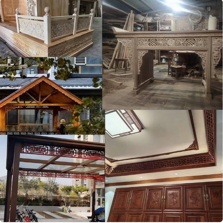 Decorative Wood Molding Wood C - Home Cinema Wall 评论和价格