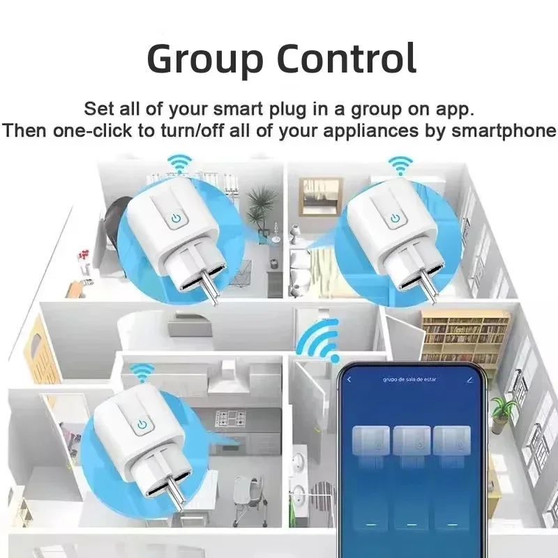 ZigBee EU Plug 16A/20A Smart P - Home Cinema Alexa 评论和价格