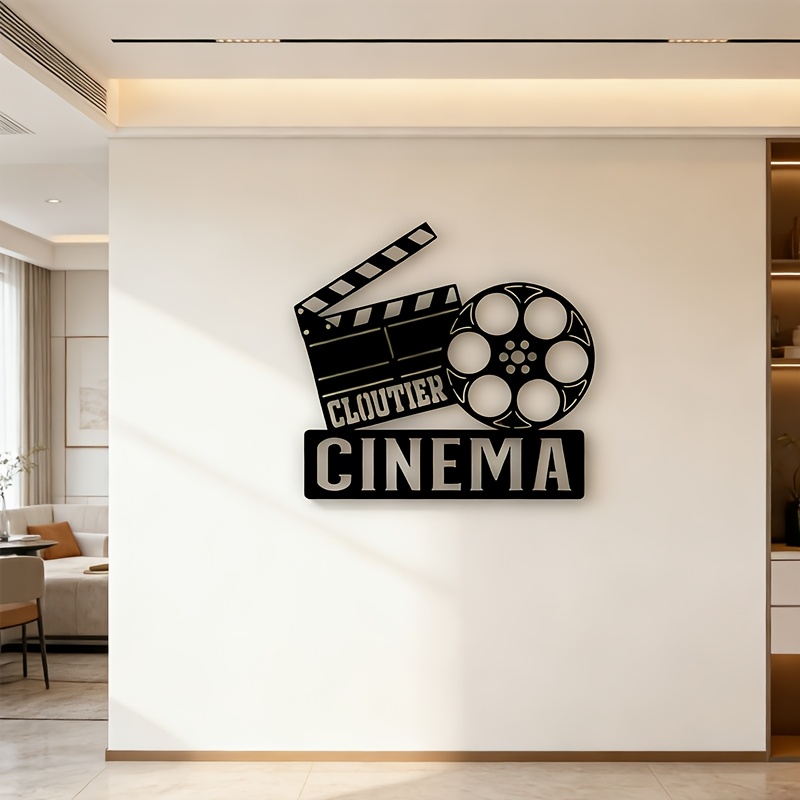 CIFBUY Metal Wall Art Vintage  - Vintage Home Cinema 评论和价格