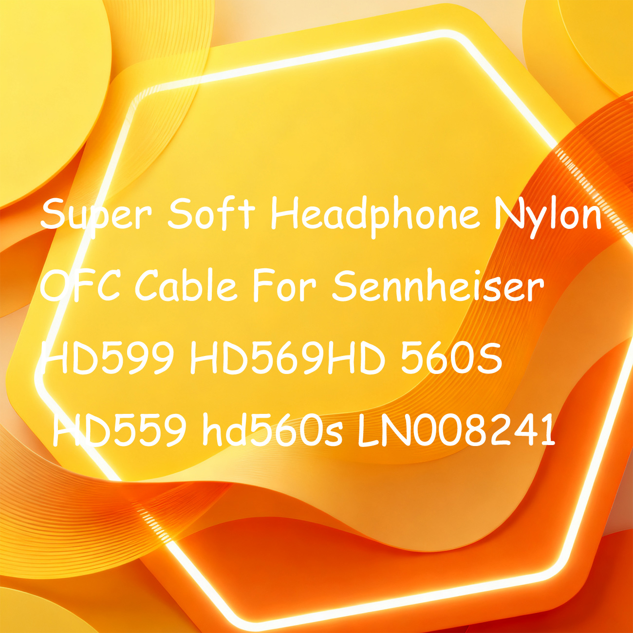 Super Soft Headphone Nylon OFC - Sennheiser Headphone Hd 560S 评论和价格