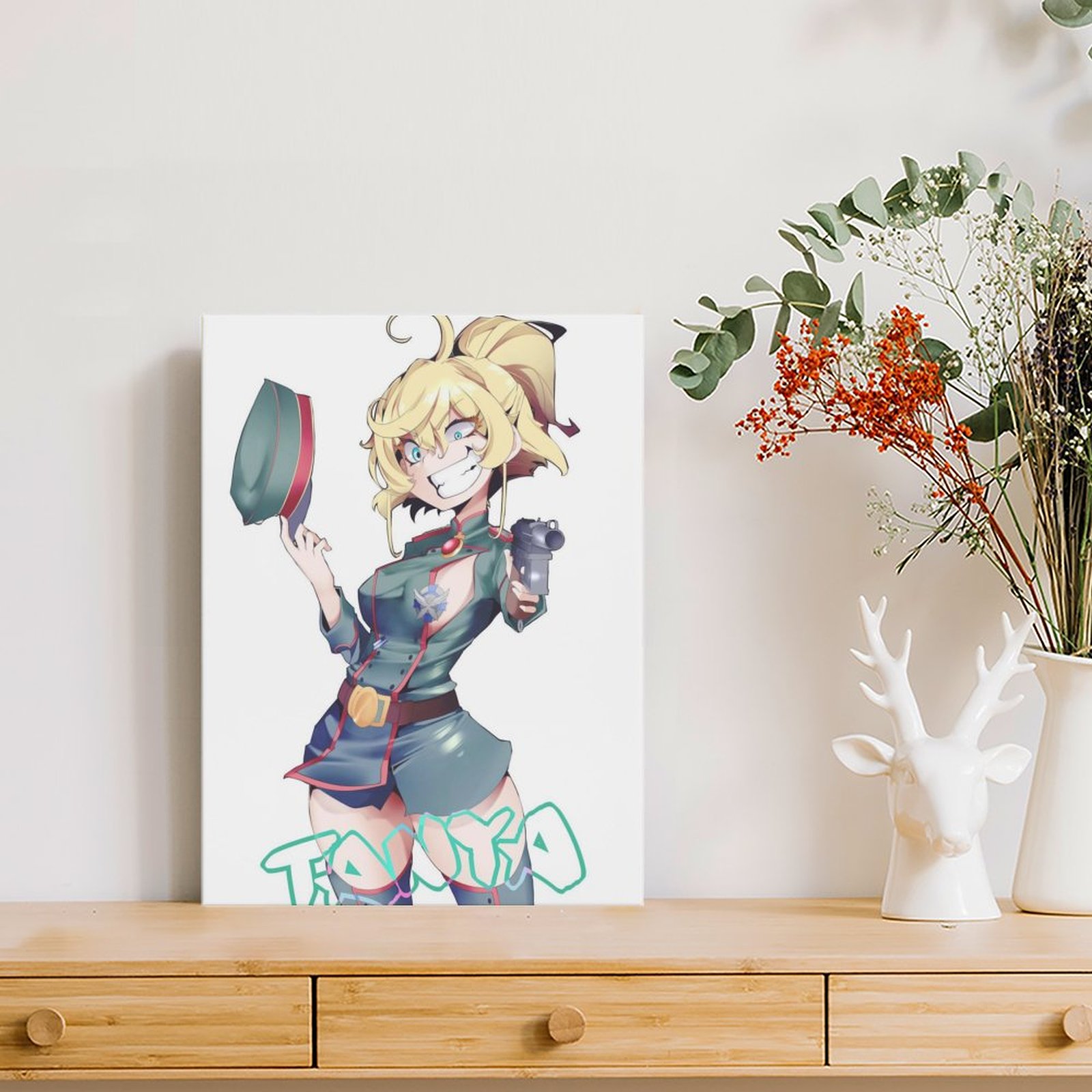 Saga Of Tanya The Evil Poster  - Home Cinema Wall 评论和价格