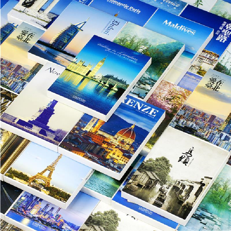 30Pcs 10x14cm Travel Landscape - Home Cinema Wall 评论和价格
