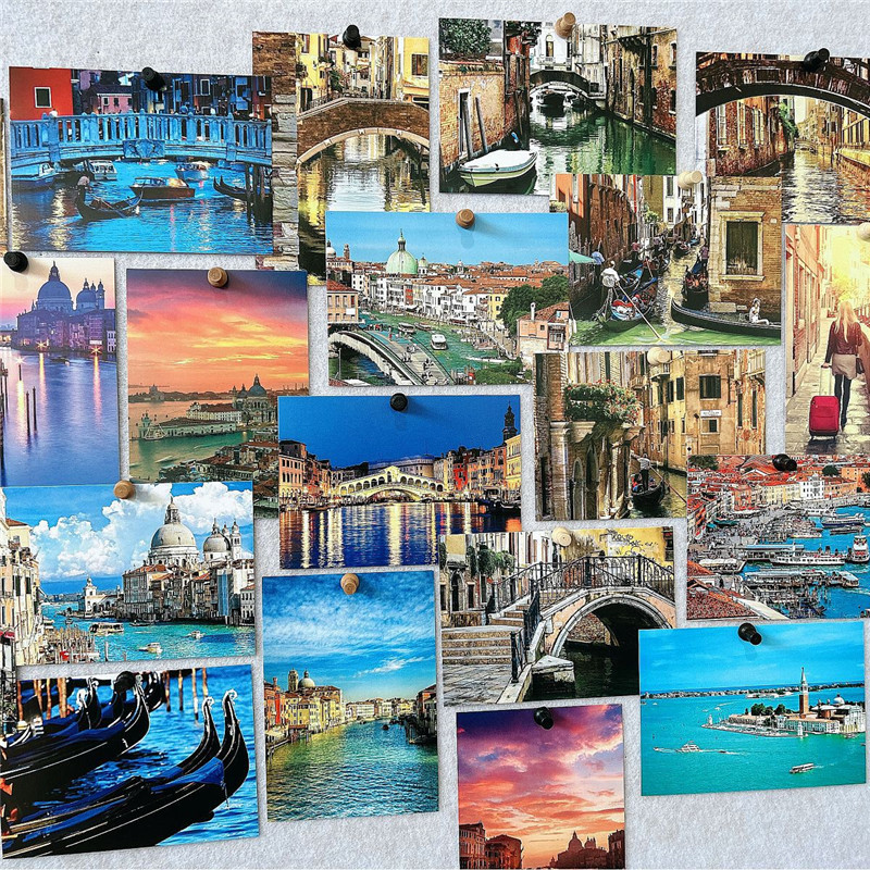 30Pcs 10x14cm Travel Landscape - Home Cinema Wall 评论和价格