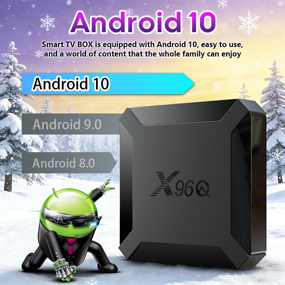 X96Q Android TV Box Quad Core  - Home Cinema Quad 评论和价格