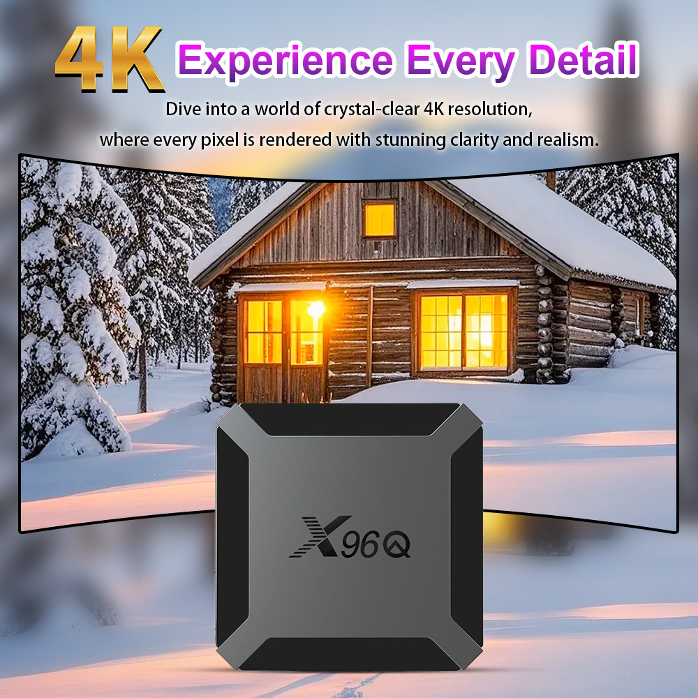 X96Q Android TV Box Quad Core  - Home Cinema Quad 评论和价格