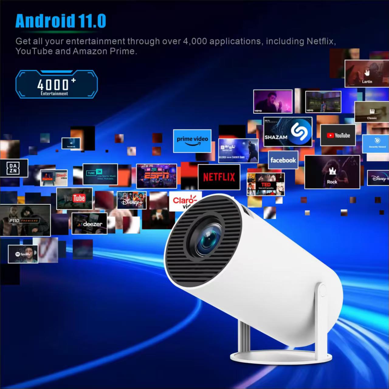 Mini HY300 Portable Projector  - Home Cinema Pc 评论和价格