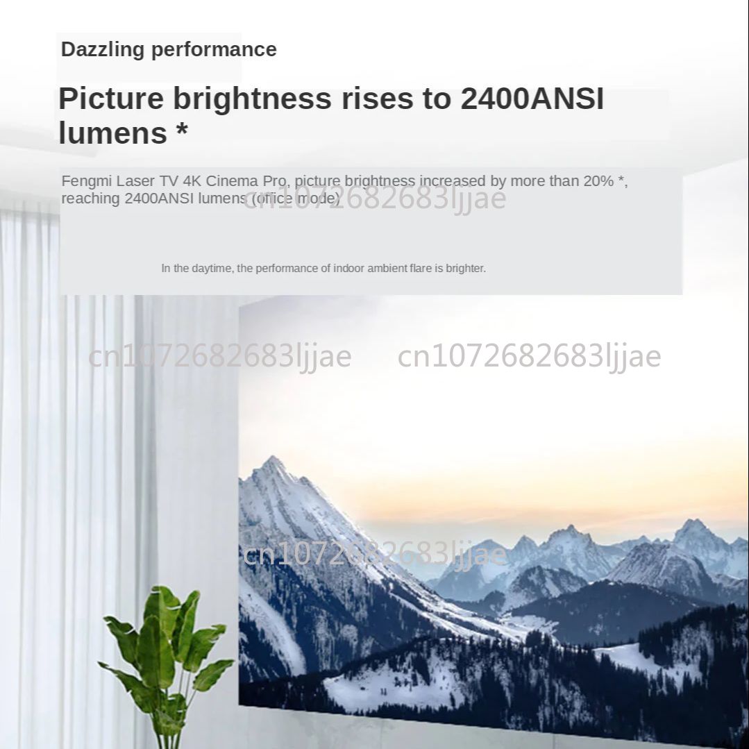 4K Cinema Pro Laser Projection - Home Cinema Beamer 评论和价格