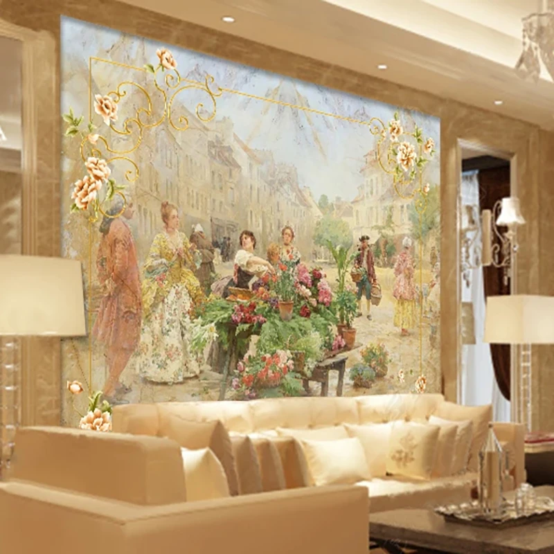 Custom Photo Wallpaper Europea - Home Cinema Wall 评论和价格